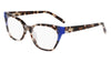 DKNY DK5058 Bone Tortoise-Cobalt #colour_bone-tortoise-cobalt