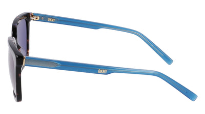 DKNY DK546S Iridescent Dark Tortoise/Blue #colour_iridescent-dark-tortoise-blue