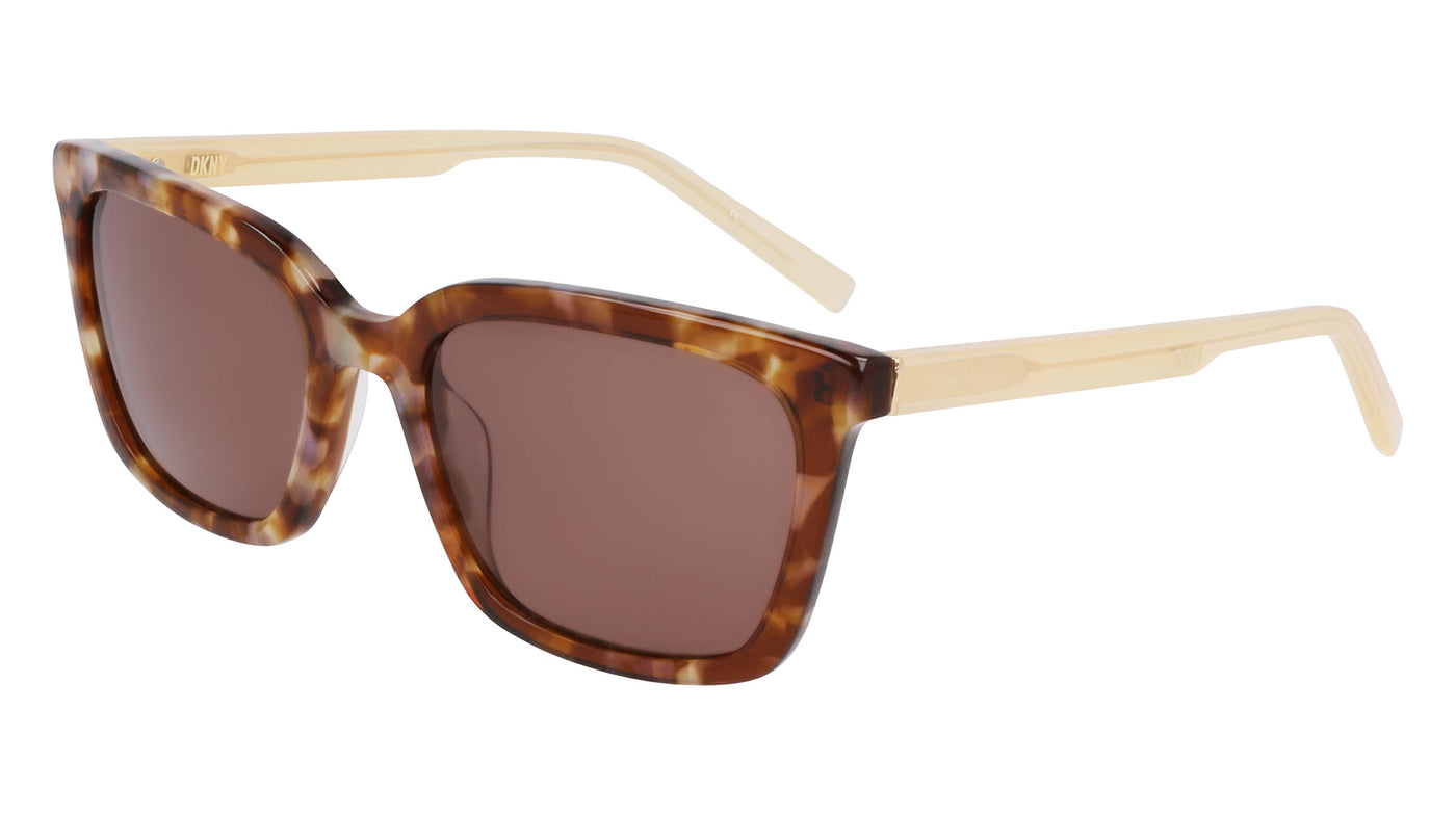 DKNY DK546S Iridescent Honey Tortoise/Brown #colour_iridescent-honey-tortoise-brown