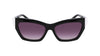 DKNY DK547S Black-White/Purple #colour_black-white-purple