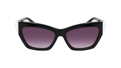 DKNY DK547S Black-White/Purple #colour_black-white-purple