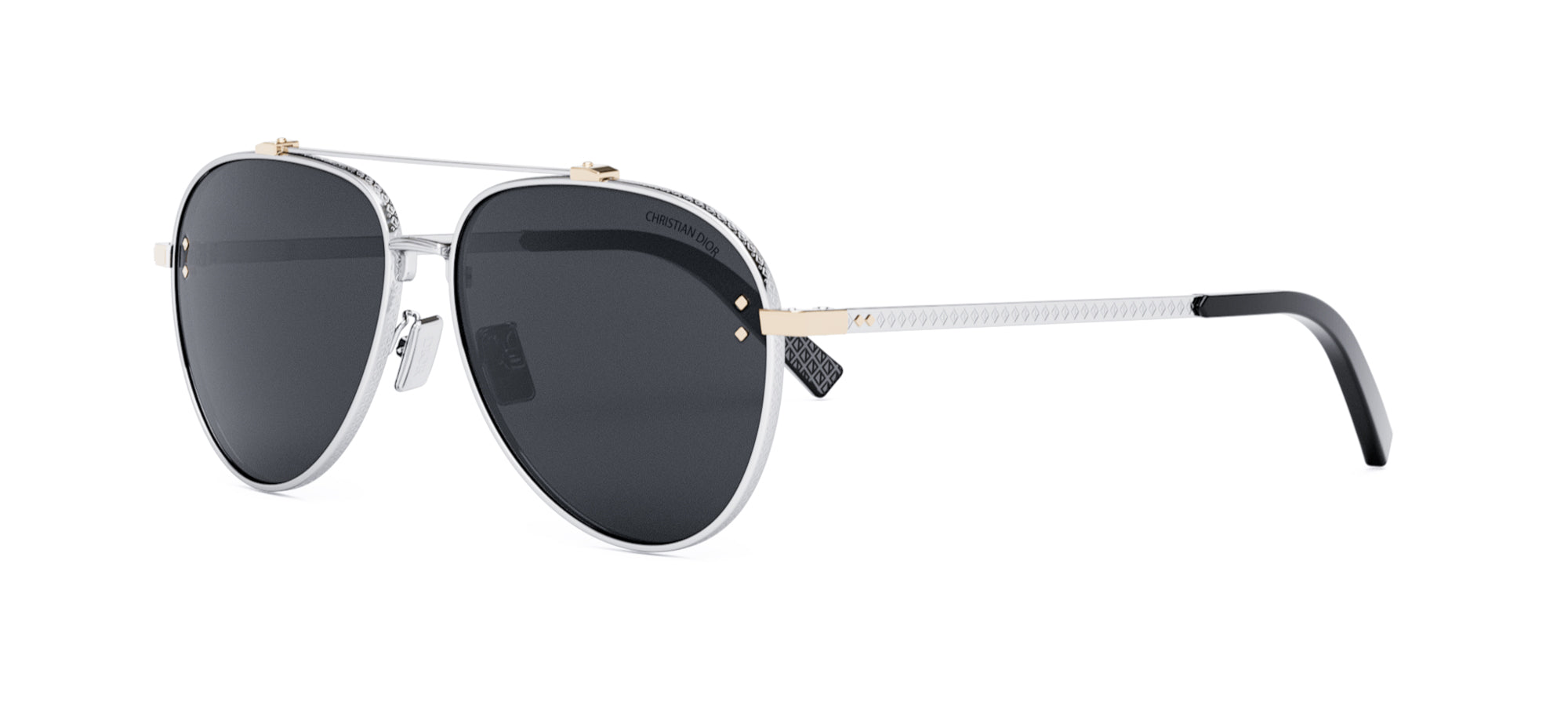 Dior CD Diamond A1U Aviator Sunglasses Fashion Eyewear UK