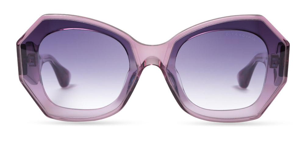 DITA VAMP Purple and Pink Sunglasses Dita GRAND-DECADE Purple Gradient Pilot Unisex Sunglasses  main image 3