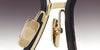 Dita Flight 7806 #colour_matte black  and 14k gold/grey to clear gradient
