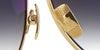 Dita Talon 23007 #colour_18k gold/grey to clear gradient with gold flash