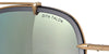 Dita Talon 23007 #colour_rose gold/dark grey to clear gradient with milky gold flash