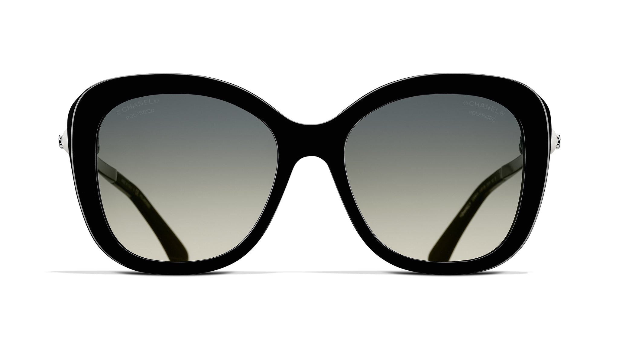 chanel pearl sunglasses cat eye