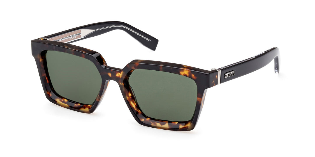 Zegna EZ0214 Square Sunglasses | Fashion Eyewear US