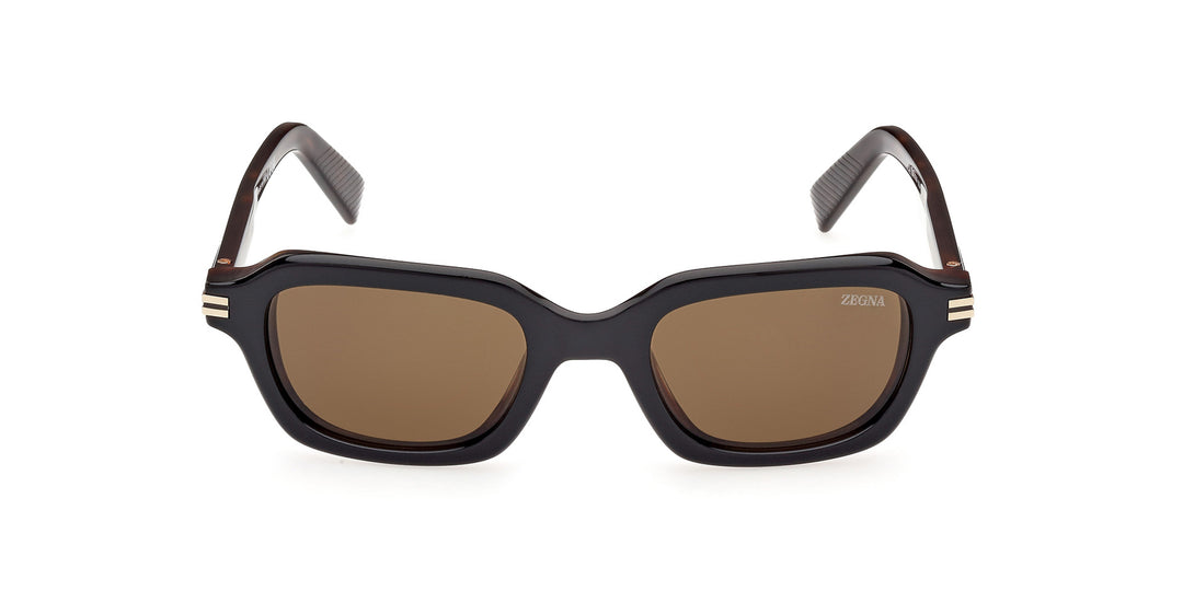 Zegna EZ0239 Rectangle Sunglasses | Fashion Eyewear