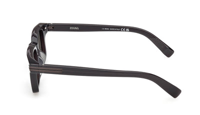 Zegna EZ0280 Shiny Grey/Smoke Polarised #colour_shiny-grey-smoke-polarised