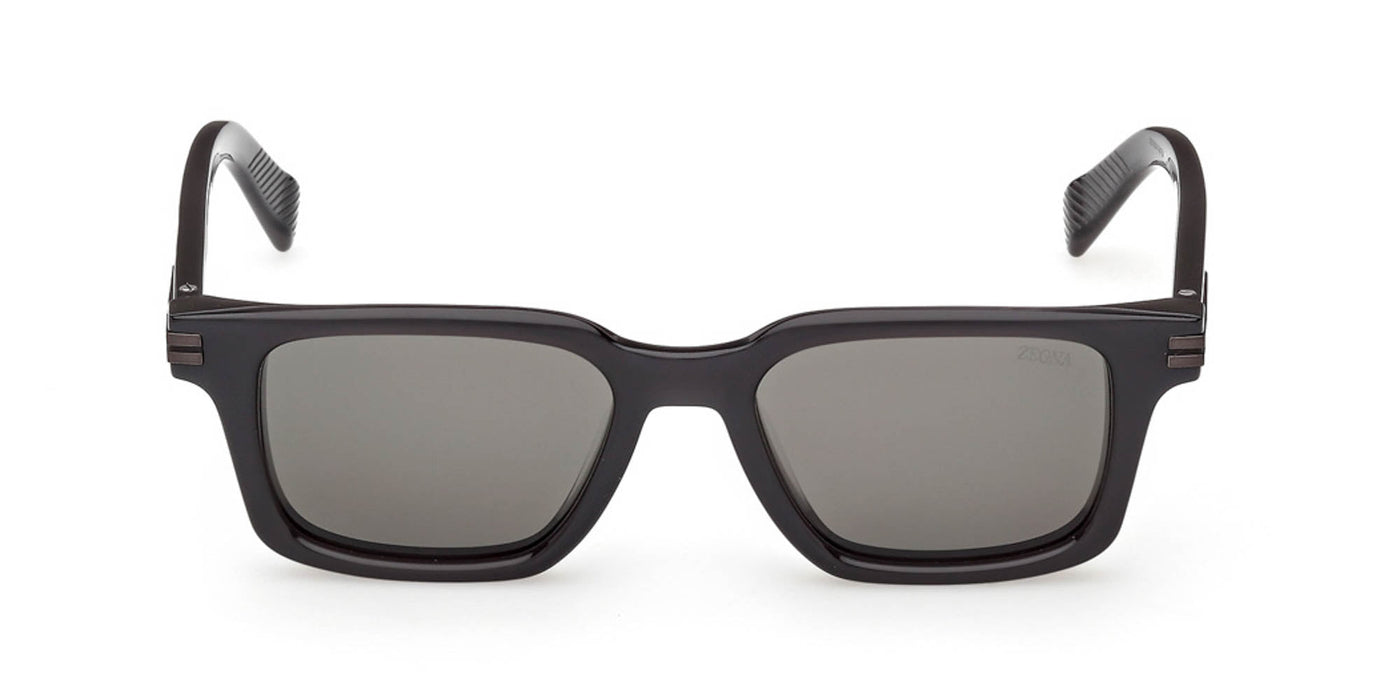 Zegna EZ0280 Shiny Grey/Smoke Polarised #colour_shiny-grey-smoke-polarised