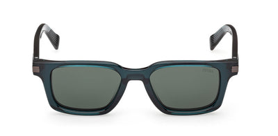 Zegna EZ0280 Shiny Dark Green/Green #colour_shiny-dark-green-green