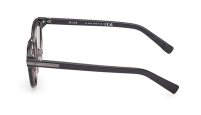 Zegna EZ0285 Shiny Grey/Smoke #colour_shiny-grey-smoke