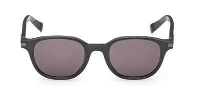 Zegna EZ0285 Shiny Grey/Smoke #colour_shiny-grey-smoke