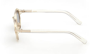 Zegna EZ0286 Shiny Light Yellow/Smoke #colour_shiny-light-yellow-smoke