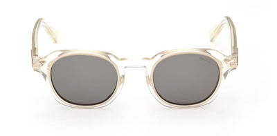 Zegna EZ0286 Shiny Light Yellow/Smoke #colour_shiny-light-yellow-smoke