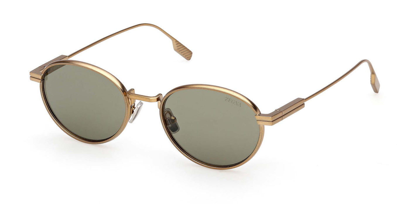 Zegna EZ0287 Matte Light Bronze/Green #colour_matte-light-bronze-green
