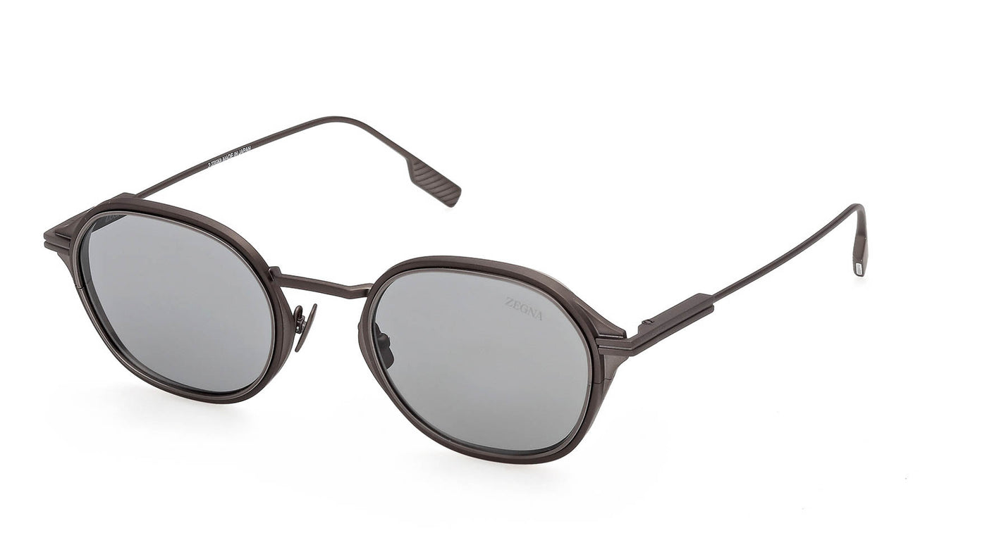 Zegna EZ0294 Oval Sunglasses | Fashion Eyewear US