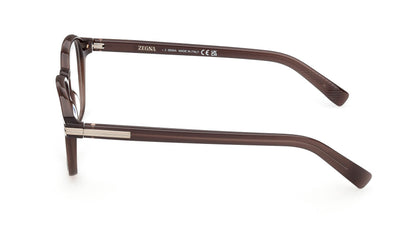 Zegna EZ5332 Shiny Dark Brown #colour_shiny-dark-brown