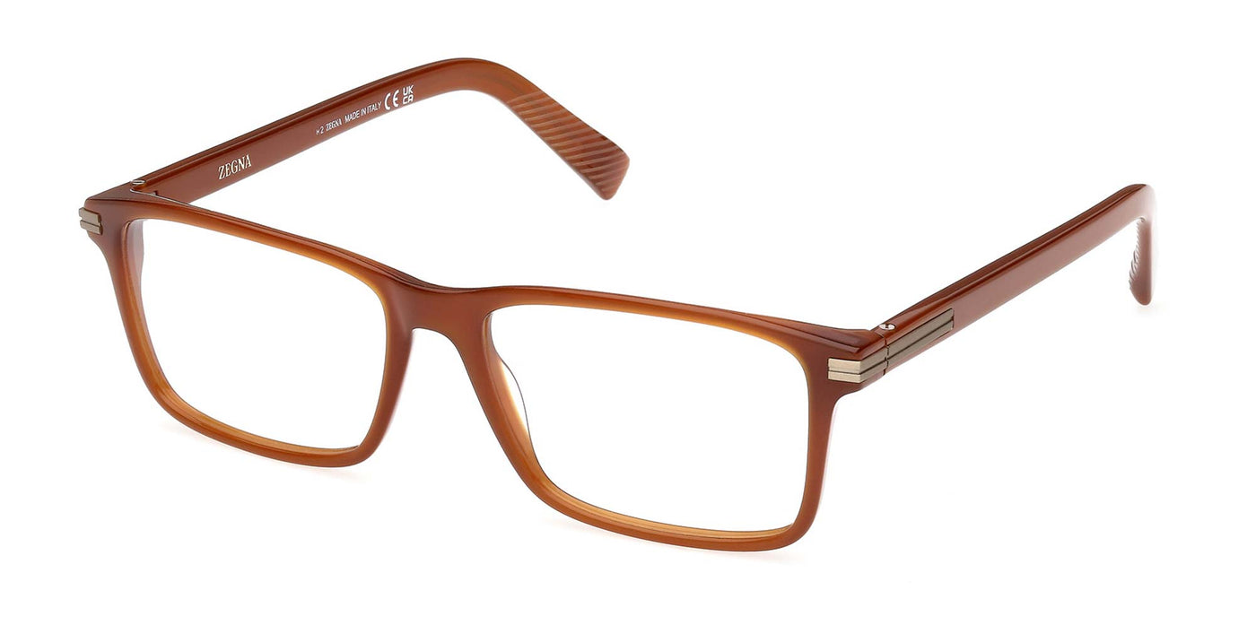 Zegna EZ5333 Shiny Light Brown #colour_shiny-light-brown