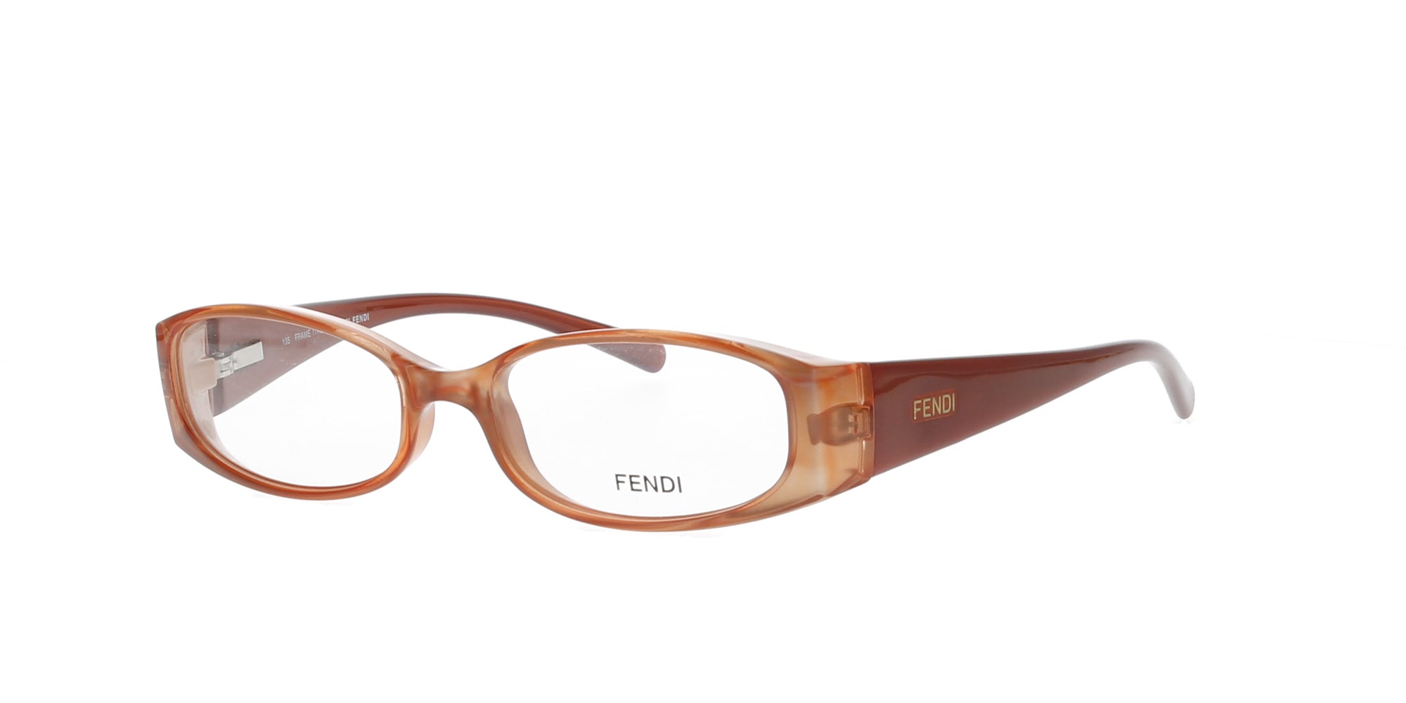 Vintage Fendi F596 Rectangle Glasses | Fashion Eyewear US