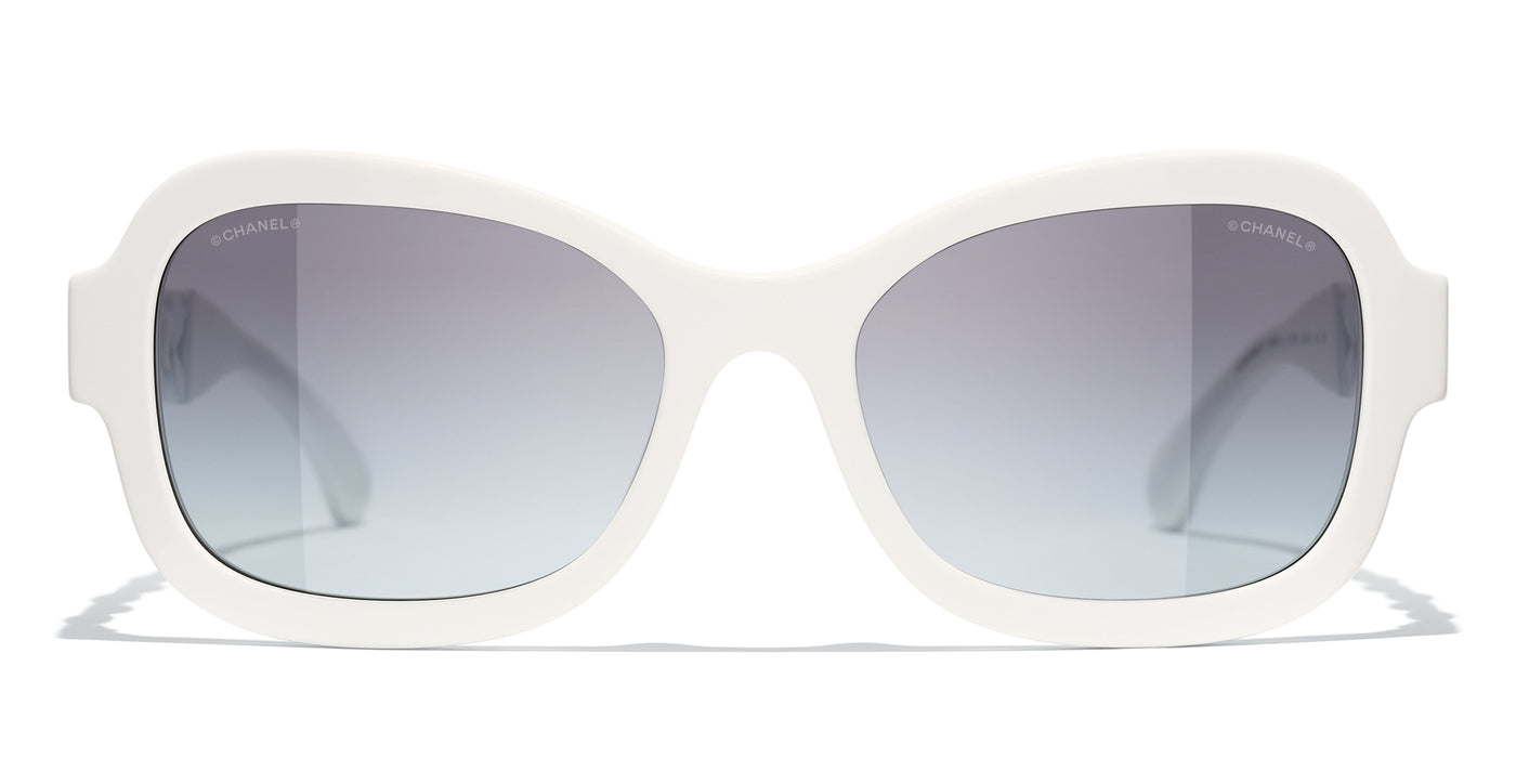 CHANEL 5465Q Rectangle Sunglasses | Fashion Eyewear US