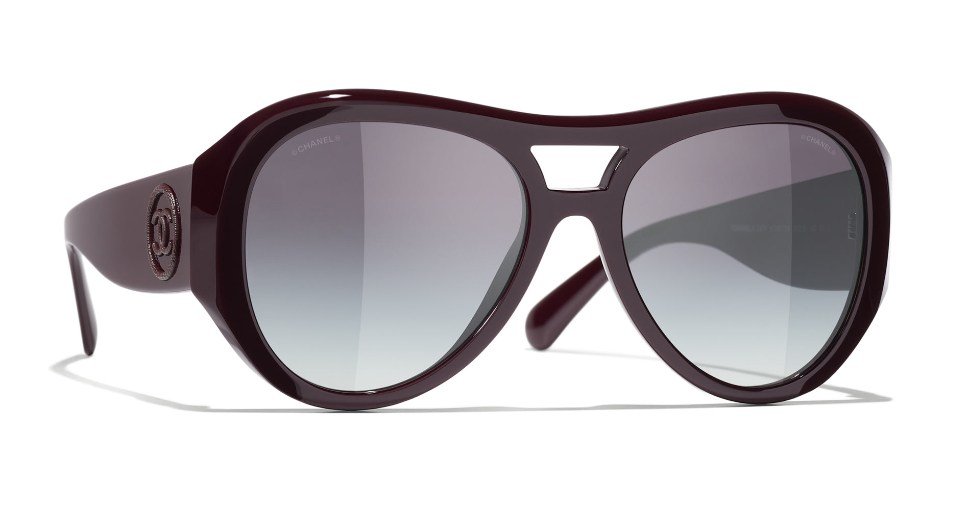 CHANEL Aviator Sunglasses, Brown – Past & Present Boutique