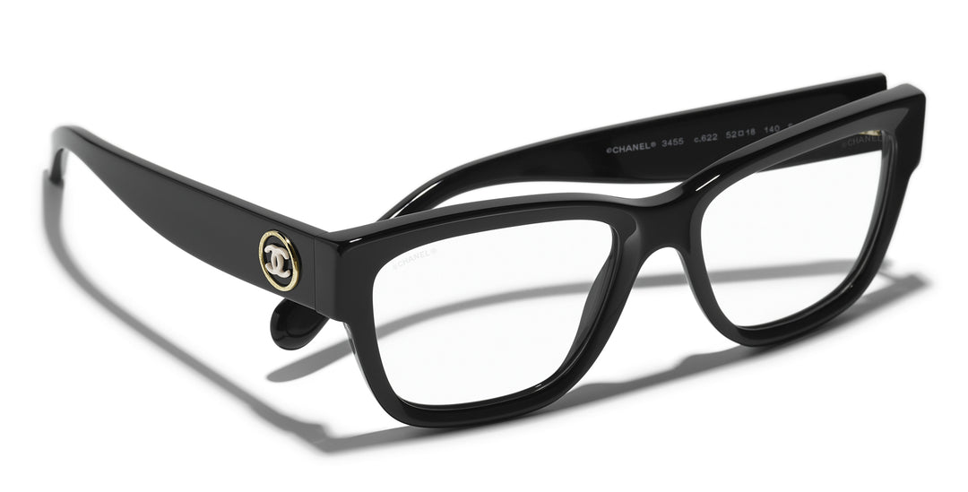人気新品 CHANEL Eyewear Fashion | Glasses Rectangle 3455 小物