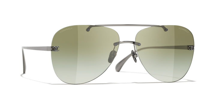 CHANEL 4285T Pilot Sunglasses Fashion Eyewear