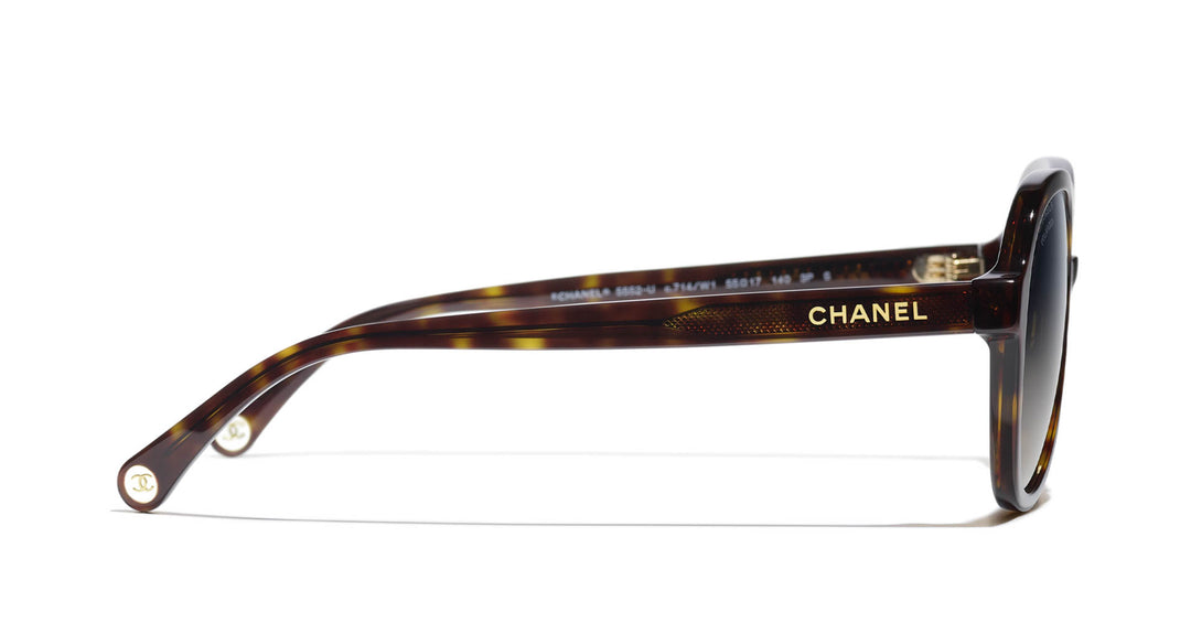 CHANEL 5552U Pilot Sunglasses | Fashion Eyewear US