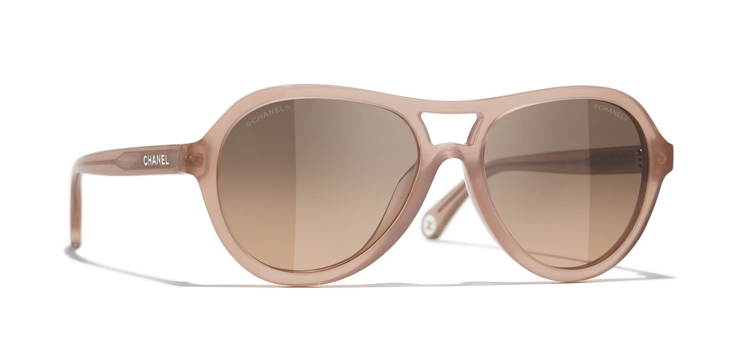 CHANEL 5552U Pilot Sunglasses | Fashion Eyewear US