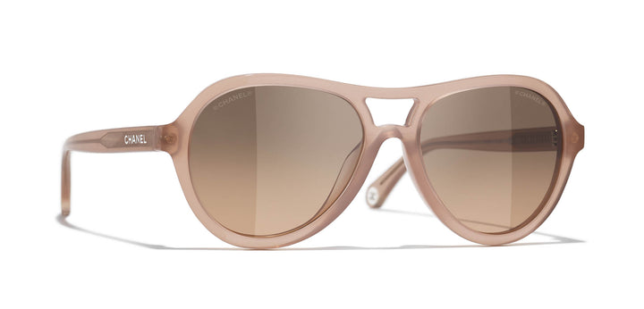 CHANEL 5552U Pilot Sunglasses | Fashion Eyewear US