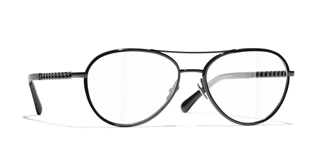 CHANEL 2224Q Pilot Glasses | Fashion Eyewear US