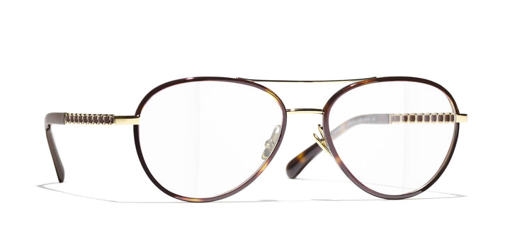 CHANEL 2224Q Pilot Glasses | Fashion Eyewear US