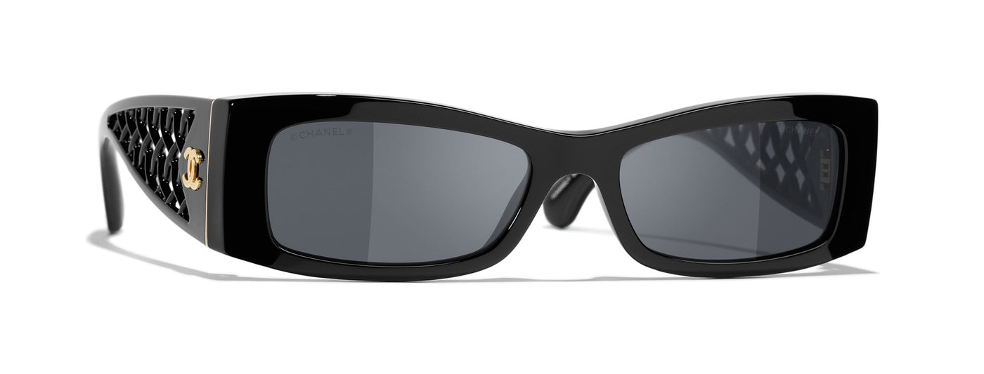 CHANEL 5566 Rectangle Sunglasses | Fashion Eyewear US