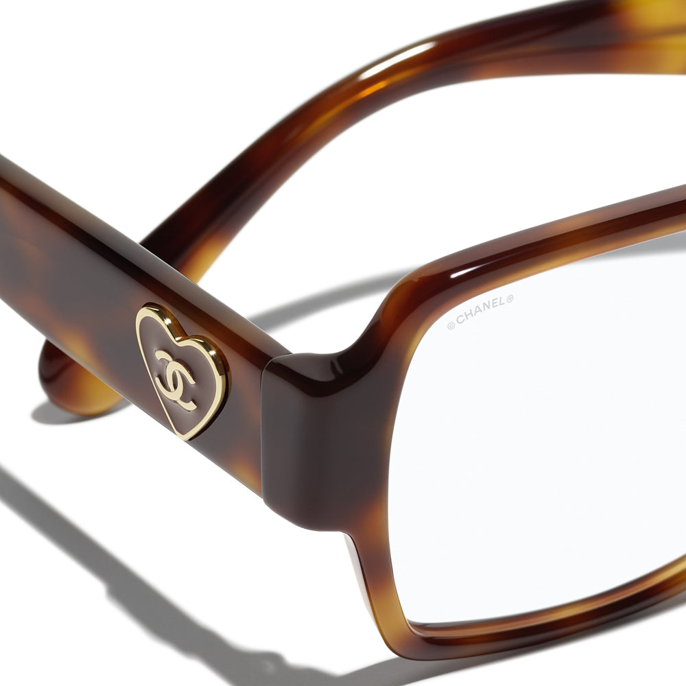 CHANEL 3438 Square Acetate Glasses (Women) – F/E – Fashion Eyewear US