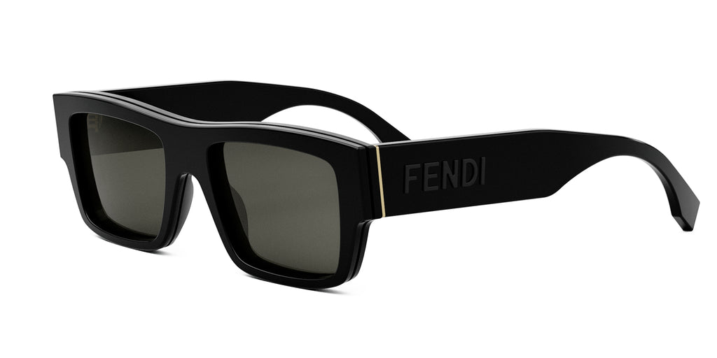 Fendi Signature FE40118I Rectangle Sunglasses | Fashion Eyewear US