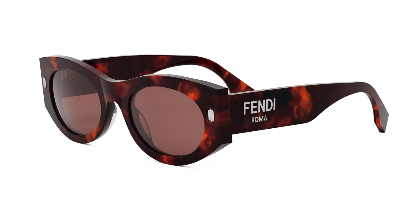 Fendi Roma FE40125I Cat Eye Sunglasses | Fashion Eyewear US Fendi Roma FE40125I Cat Eye Sunglasses | Fashion Eyewear US