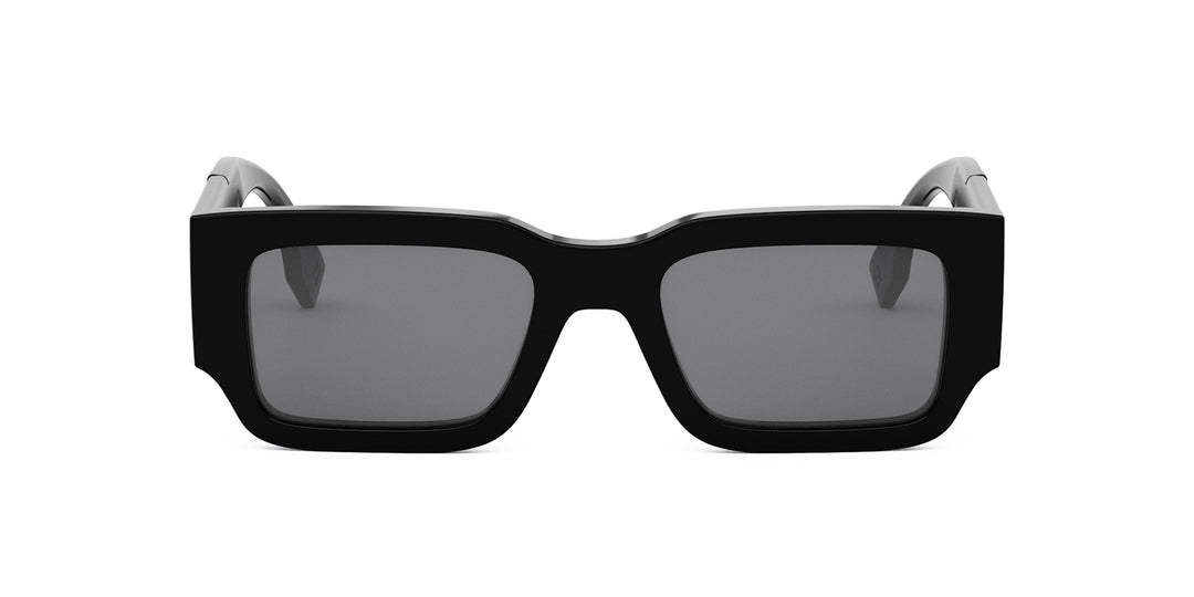 Fendi Diagonal FE40131I Rectangle Sunglasses | Fashion Eyewear