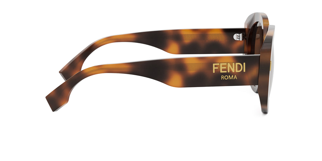 Fendi Roma FE40137I Butterfly Sunglasses | Fashion Eyewear US display picture 1