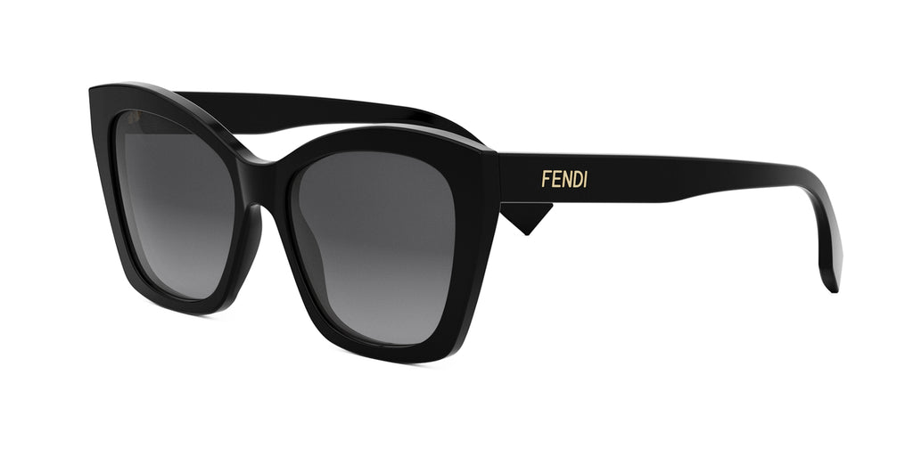 Fendi Lettering FE40151I Butterfly Sunglasses | Fashion  display picture 1