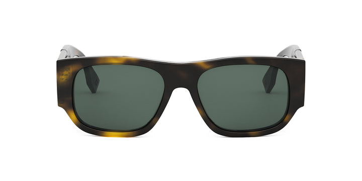 Fendi Diagonal FE40156I Square Sunglasses | Fashion Eyewear
