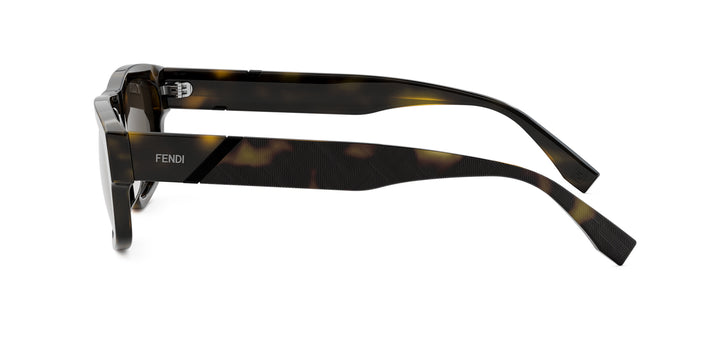 Fendi Diagonal FE40157I Rectangle Sunglasses | Fashion Eyewear US