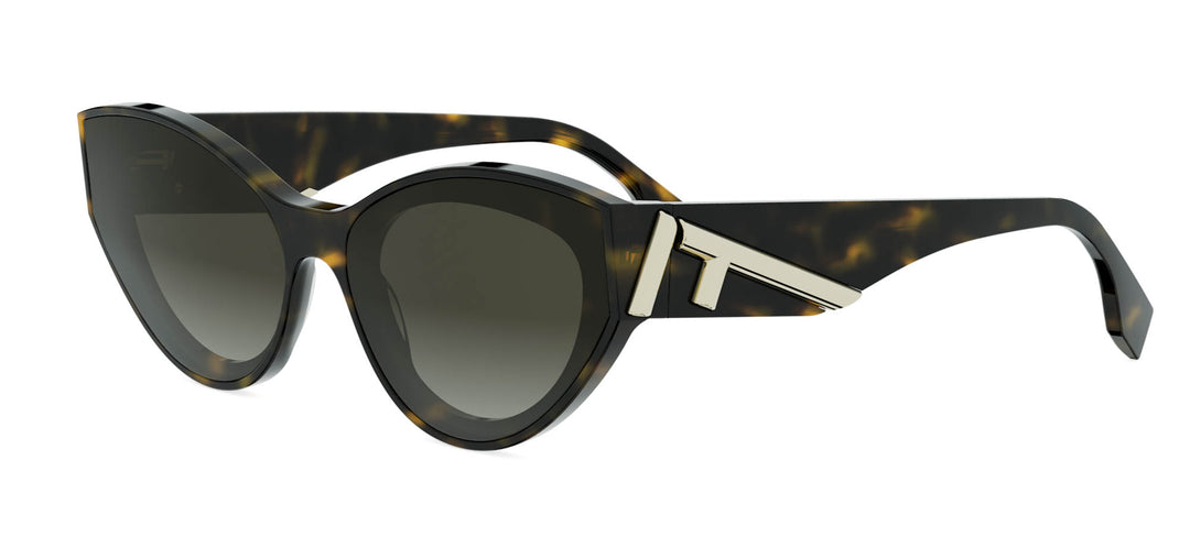 Fendi First FE40194I Cat Eye Sunglasses | Fashion Eyewear display picture 2