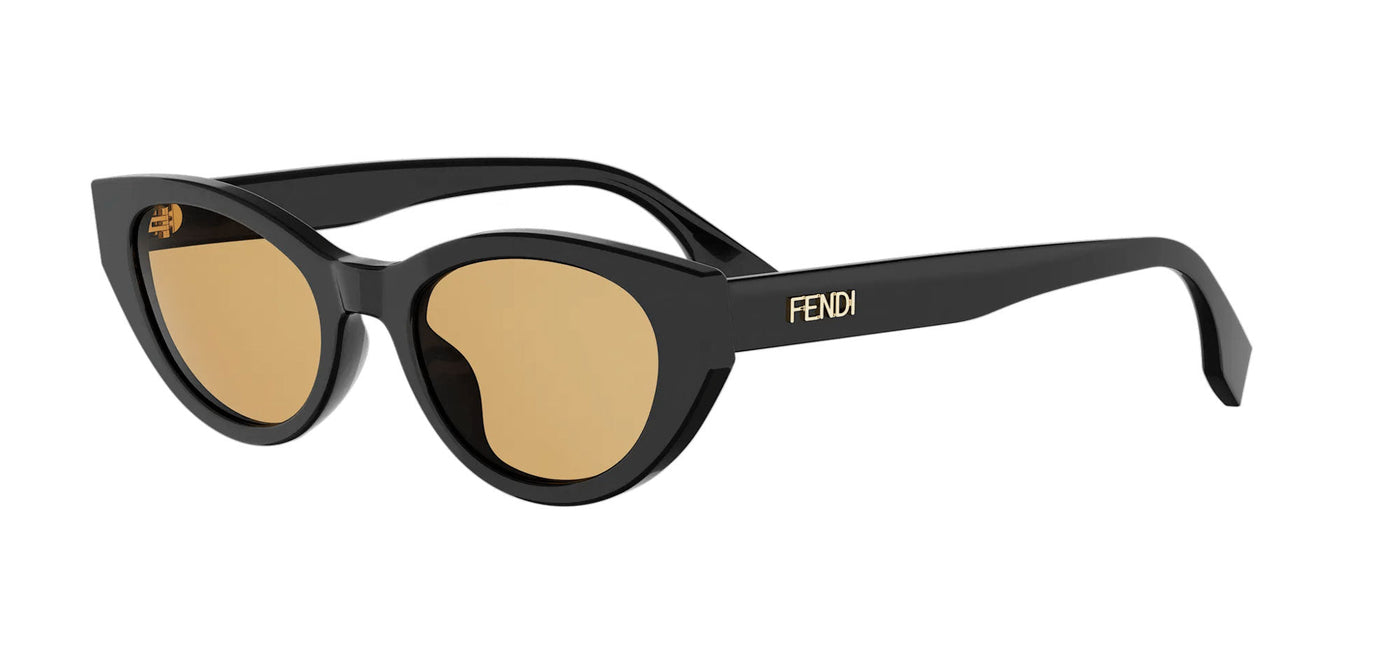 Fendi Lettering FE40209I Cat Eye Sunglasses | Fashion Eyewear US
