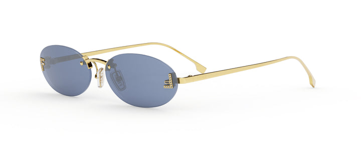 FENDI オハルフレムサンクラス FE4075US 12A Fendi Fendi First FE4075US Oval Sunglasses | Fashion Eyewear US
