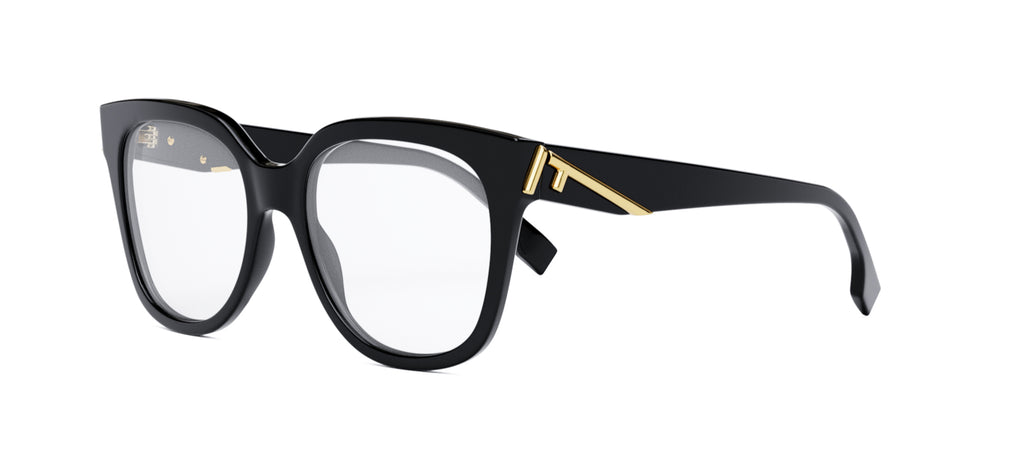 Fendi First FE50064I Square Glasses | Fashion Eyewear US