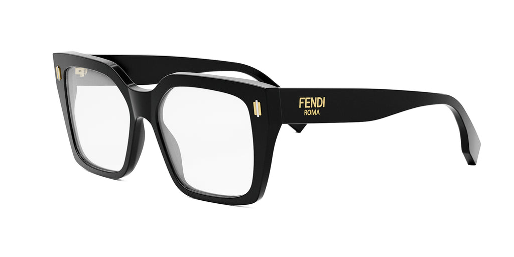 【送料&関税込】Fe50101i001 From Fendi Eyewear Fendi Fendi First FE50101I 001 Glasses - US