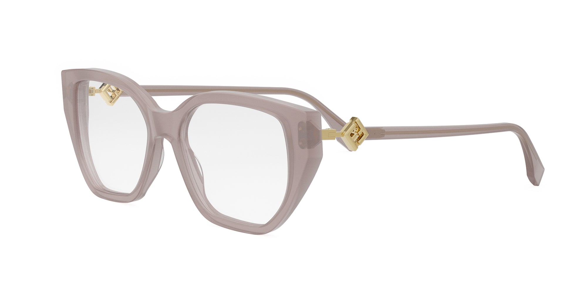 Fendi Goldtone Metal Cat Eye Sunglasses FF0341/S | Yoogi's