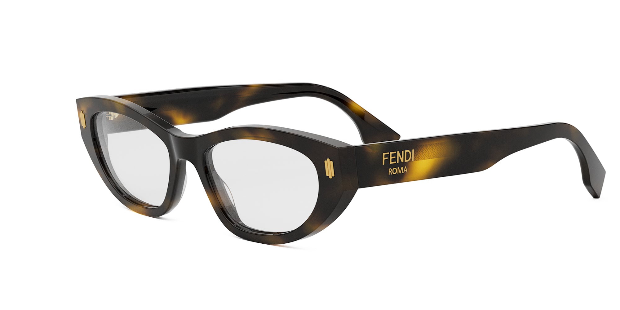 Fendi Roma FE50119I Cat Eye Glasses | Fashion Eyewear US